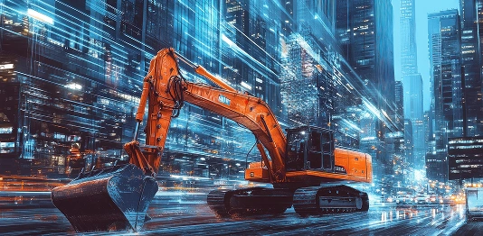 Engirise future electric hybrid excavator smart technology